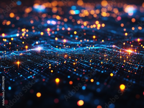 Wallpaper Mural Analyzing machine learning patterns in a digital environment infographic Torontodigital.ca