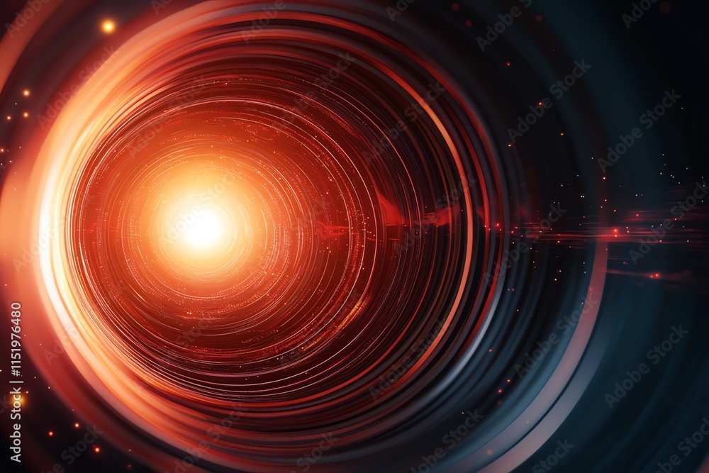A vibrant cosmic swirl featuring a central glowing orb, surrounded by concentric circles and rich colors, evoking a sense of energy and depth. A vibrant cosmic swirl featuring a central glowing orb, surrounded by concentric circles and rich colors, evoking a sense of energy and depth.
