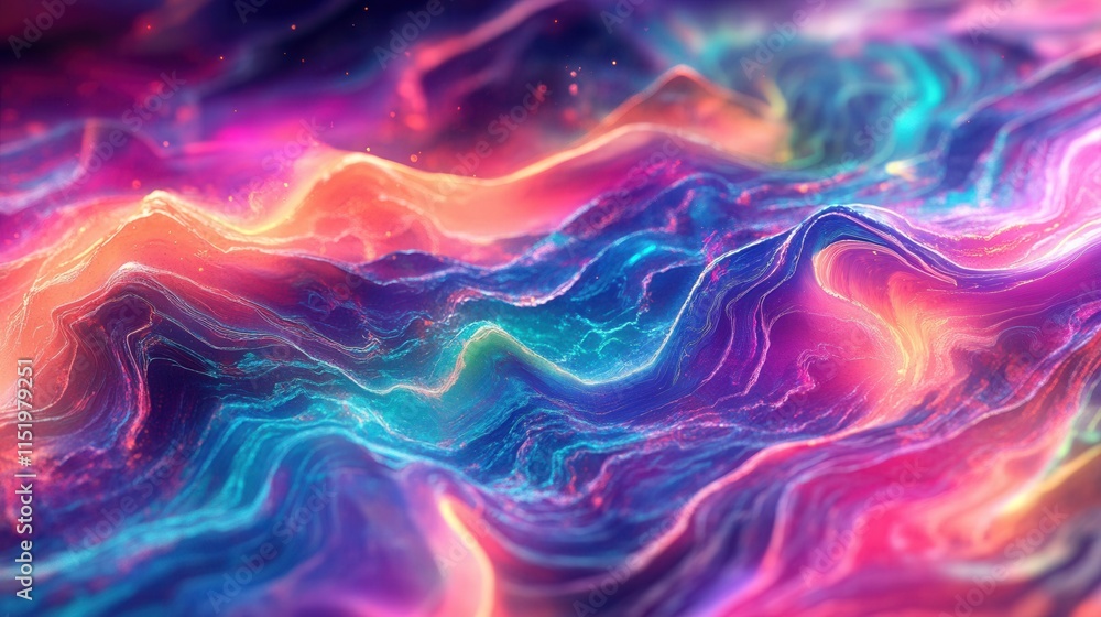 Neon Fractal Symphony, a captivating display of vibrant, tech-inspired fractals creating a dynamic visual experience. Neon Fractal Symphony, a captivating display of vibrant, tech-inspired fractals creating a dynamic visual experience.