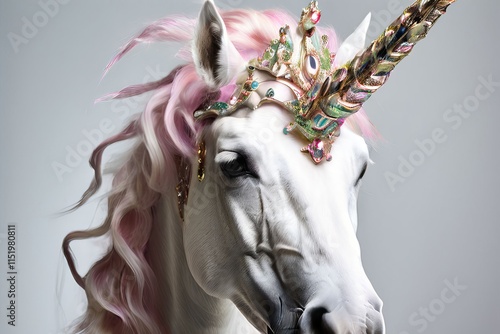 49 pearl crown unicorn photo