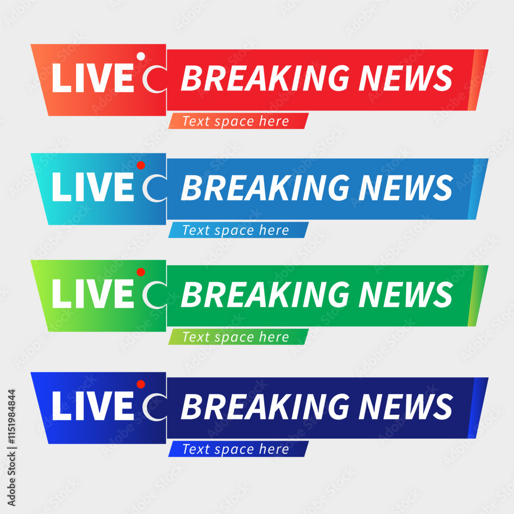 03_Lower third template red color Set of TV banner bar for news sports channels streaming broadcasting 03_Lower third template red color Set of TV banner bar for news sports channels streaming broadcasting