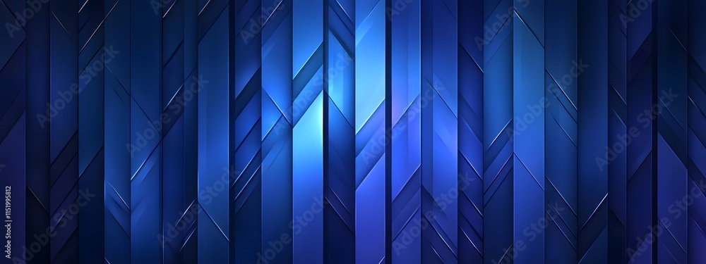 Obraz premium A seamless pattern of blue vertical arrows, creating an abstract background with a gradient effect