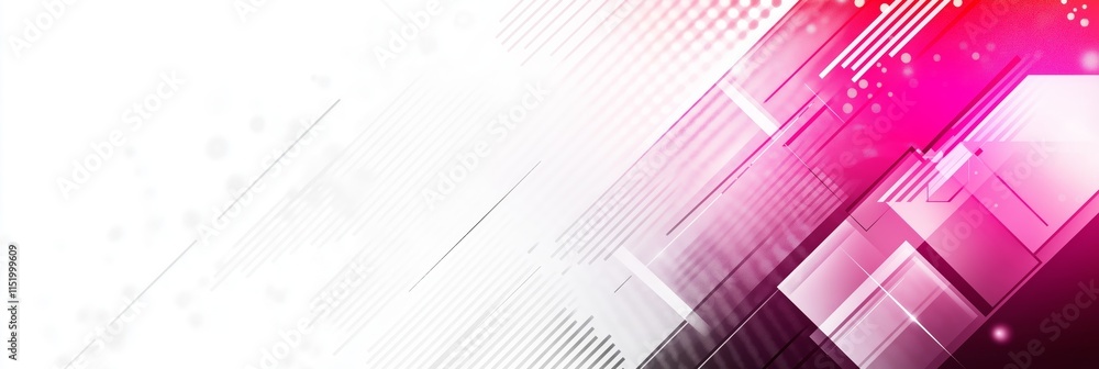 An abstract background featuring soft gradients, geometric shapes, and a blend of pink and white tones with ample copy space An abstract background featuring soft gradients, geometric shapes, and a blend of pink and white tones with ample copy space