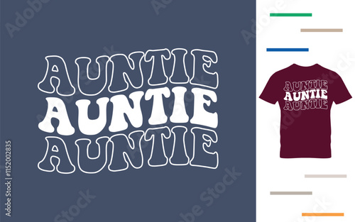  Best auntie ever t shirt design