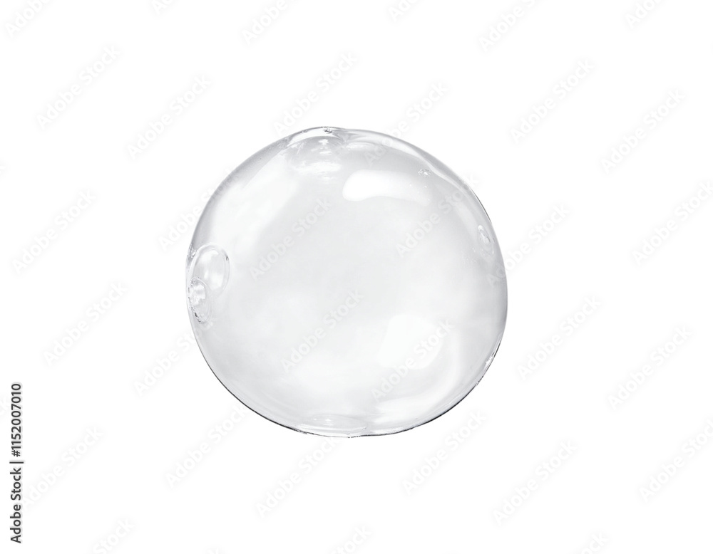Obraz premium crystal ball on white background