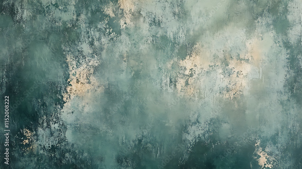 Abstract design featuring a textured grey-green marble surface with subtle grunge elements, exuding sophistication and raw beauty Abstract design featuring a textured grey-green marble surface with subtle grunge elements, exuding sophistication and raw beauty