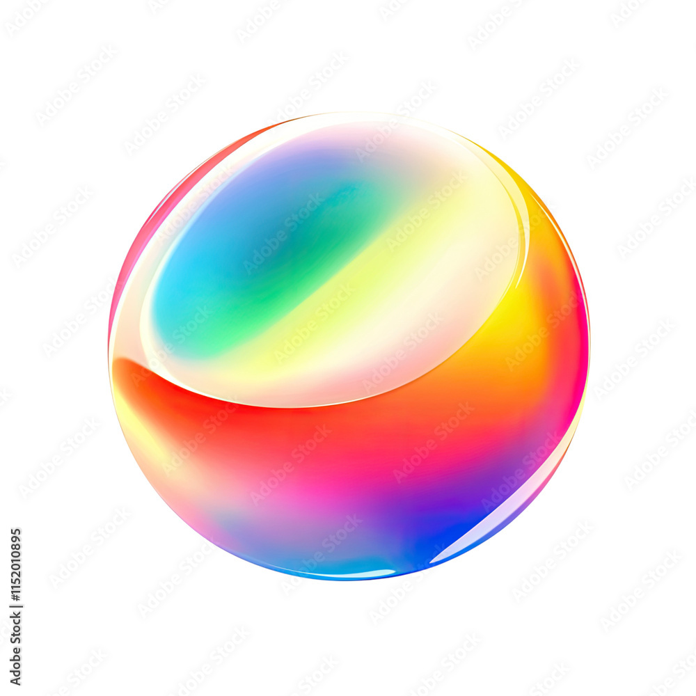 A blurred rainbow icon, vector graphic, white background, 2D game art style, vibrant colors A blurred rainbow icon, vector graphic, white background, 2D game art style, vibrant colors