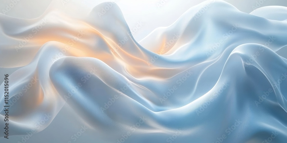 Obraz premium abstract white background, Generative AI