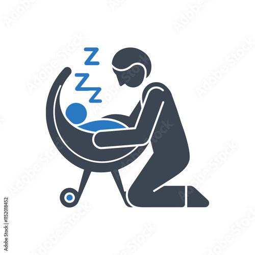 Parent Baby Care Icon