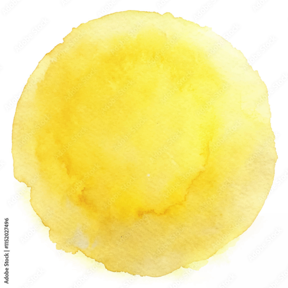 Light yellow watercolor circle featuring a smooth texture, perfect for minimalistic and elegant designs. Light yellow watercolor circle featuring a smooth texture, perfect for minimalistic and elegant designs.