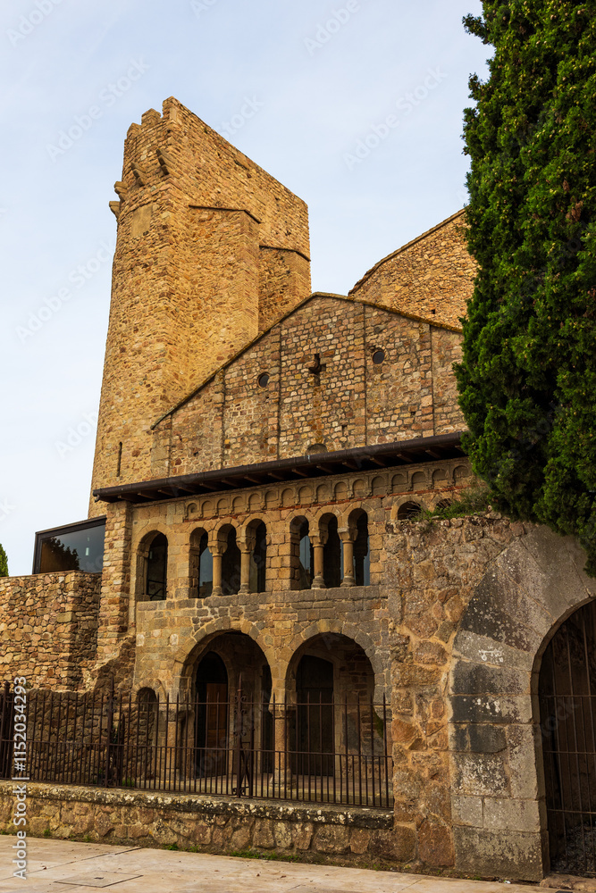 Ruins of the Monastery of Sant Feliu de Guíxols Ruins of the Monastery of Sant Feliu de Guíxols