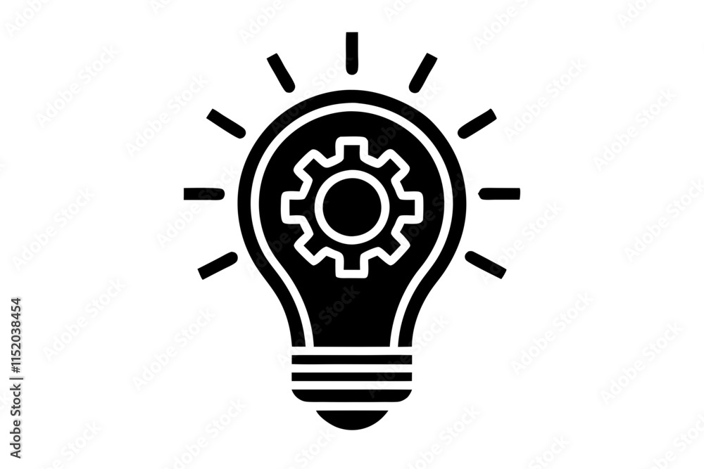 light bulb icon vector light bulb icon vector