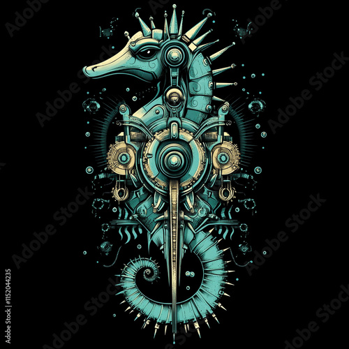 Seahorse illustration photo