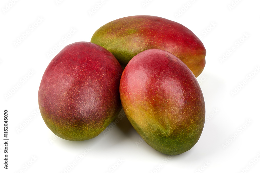 ?ango, tropical fruit, isolated on white background. High resolution image. ?ango, tropical fruit, isolated on white background. High resolution image.