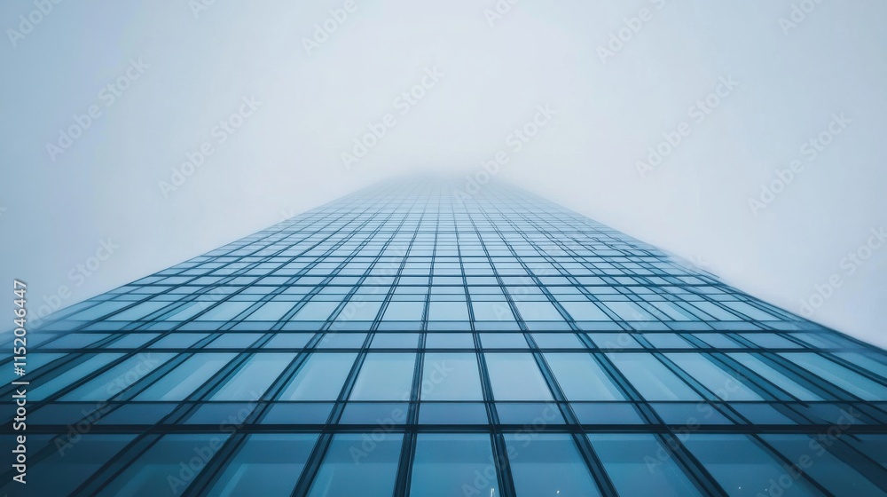 Fototapeta premium A tall building with a cloudy sky in the background