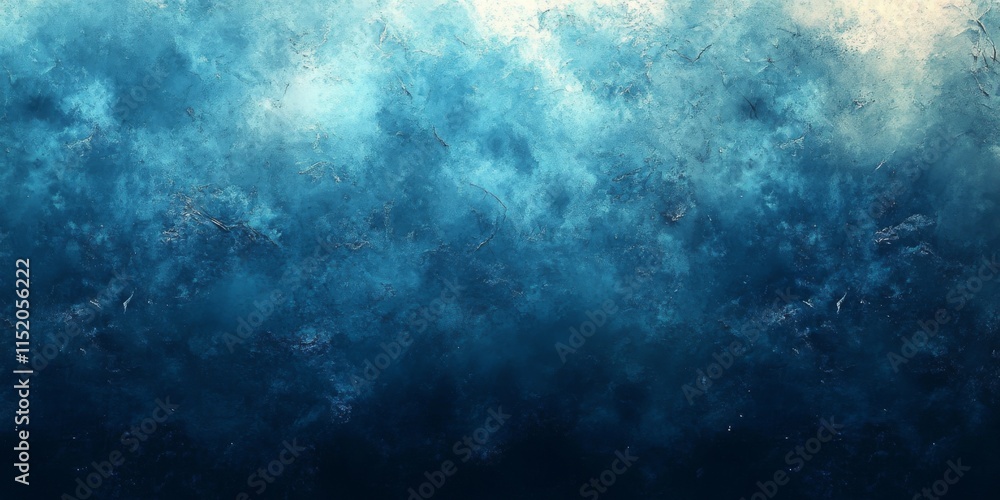 Obraz premium Abstract blue textured background with cloud-like patterns