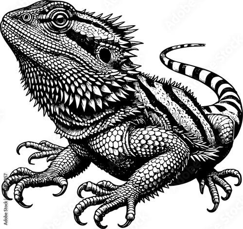 iguana vector art