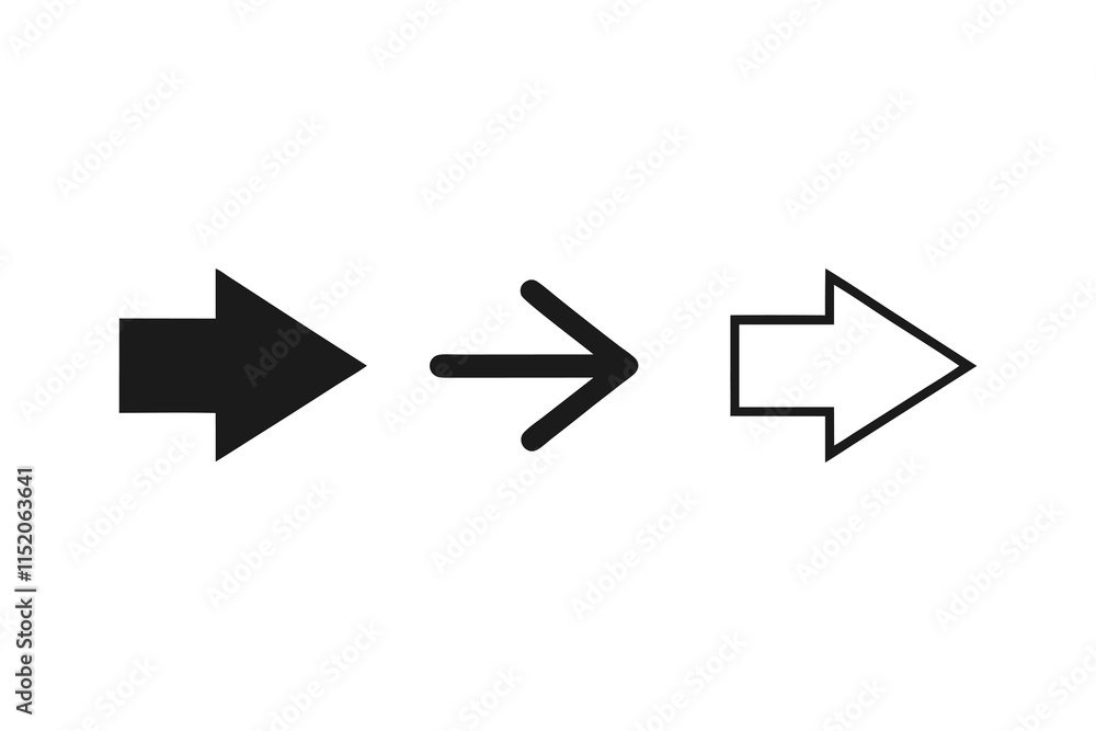 black arrow icon, simple modern thin arrows symbol silhouette illustration isolated on transparent png background black arrow icon, simple modern thin arrows symbol silhouette illustration isolated on transparent png background