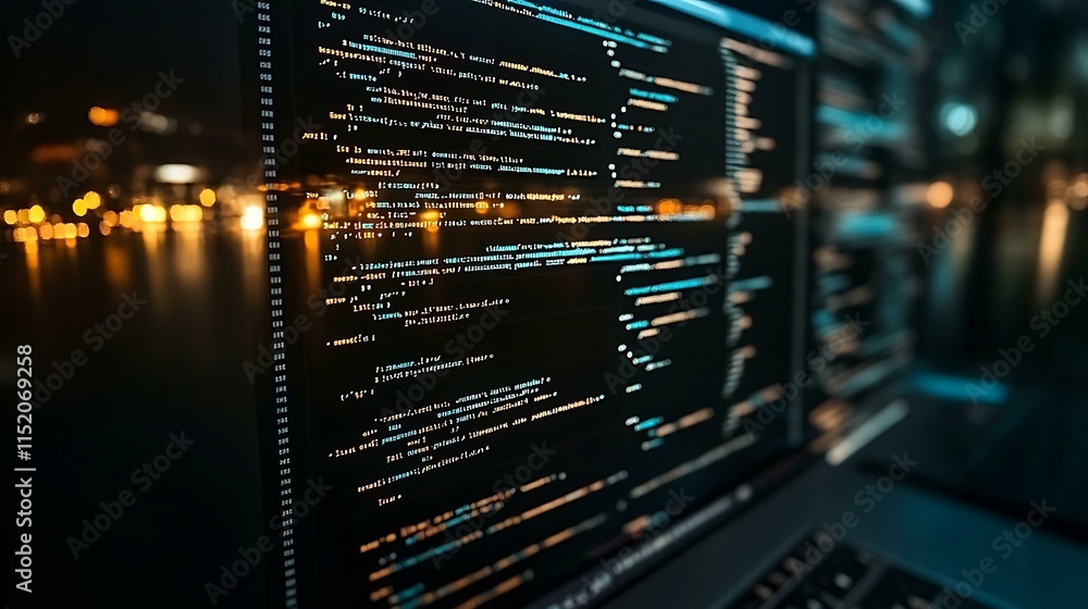 Nighttime Coding Display Nighttime Coding Display
