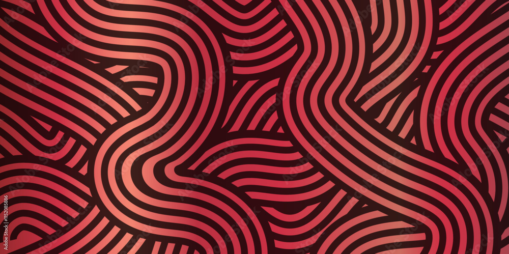 Obraz premium Abstract seamless Wave pattern background template design