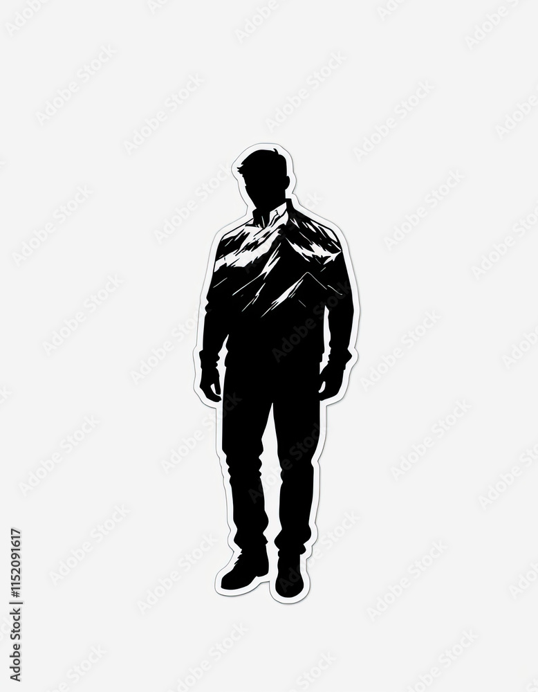 silhouette of a person silhouette of a person