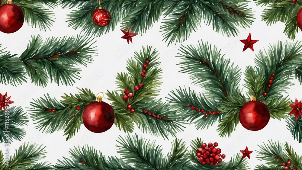 Christmas composition, frame. Christmas decorations, spruce branches, red balls, gifts, toys. Xmas, winter, new year concept. Flat lay, top view, copy space Christmas composition, frame. Christmas decorations, spruce branches, red balls, gifts, toys. Xmas, winter, new year concept. Flat lay, top view, copy space