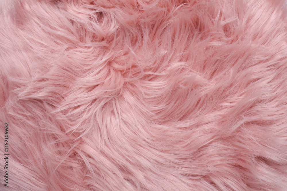 Fuzzy fluffy pink background. Top view Fuzzy fluffy pink background. Top view