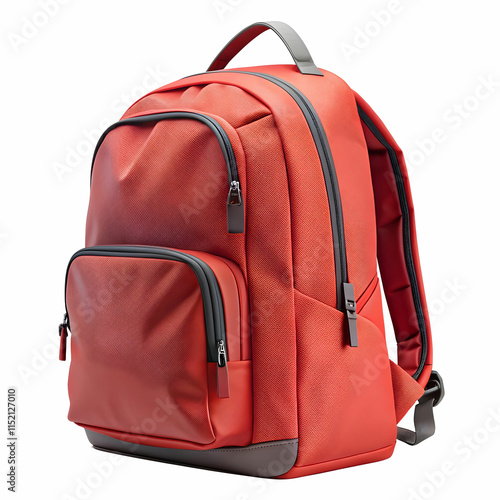 Backpack Isolated on Transparent Background