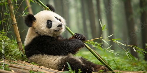 cute panda photo