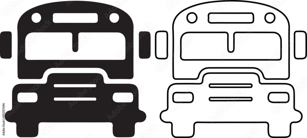 Bus icon set bus stop, bus station, bus shelter, city, bus, transportation, public transport, mobility solid or glyph icon Bus icon set bus stop, bus station, bus shelter, city, bus, transportation, public transport, mobility solid or glyph icon