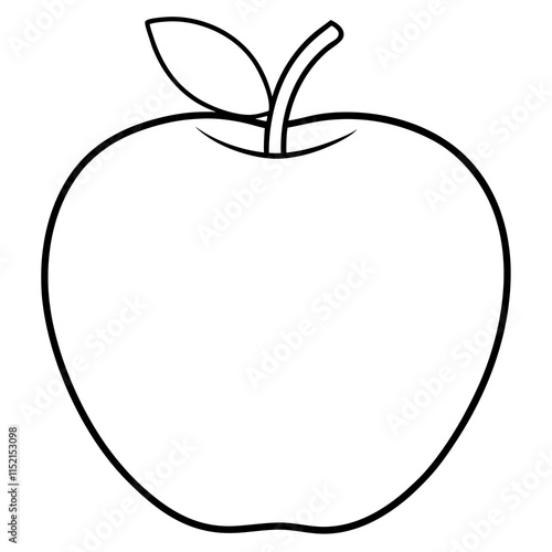 Apple art vector