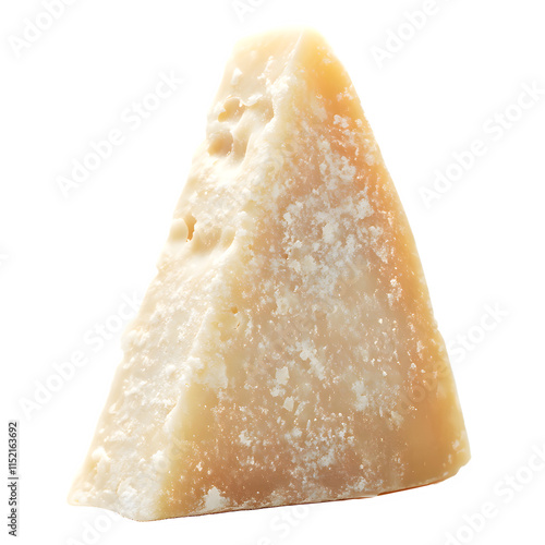 Obraz na płótnie parmesan piece on transparent background