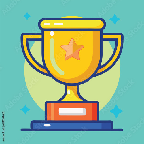trophy,cup vector