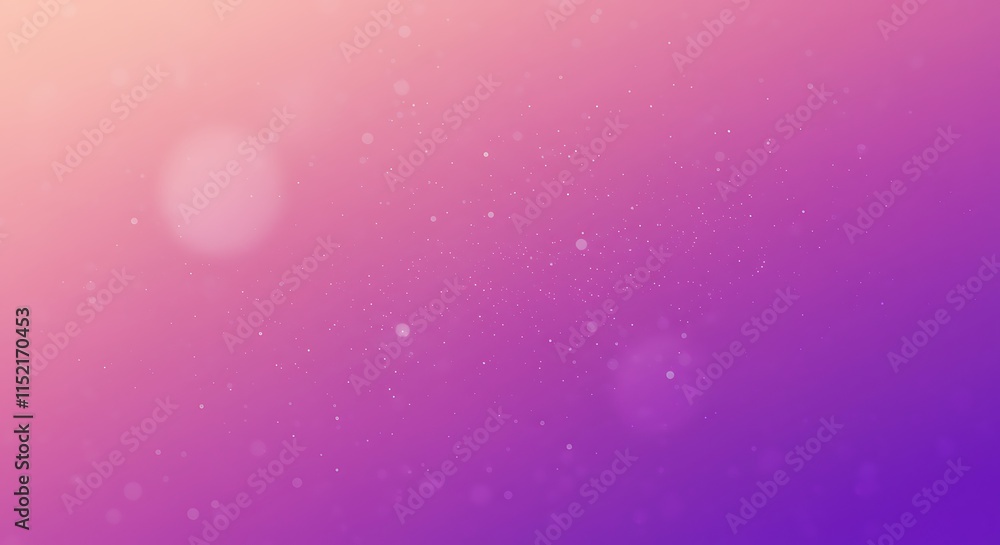 Fototapeta premium Vibrant gradient background with bokeh light effects, concept for graphic design, digital art and creative template