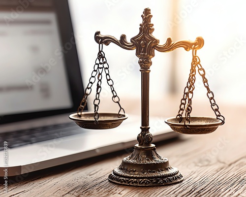 Advocating for Innovation and Fair Use of IP Rights with a closeup of a gavel placed beside a book titled  Intellectual Property Laws