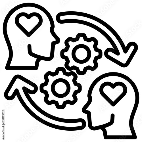 Empathy Linear Icon Productivity