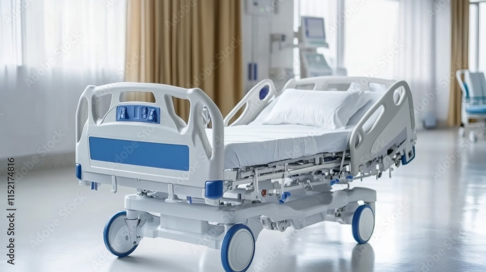 Modern Hospital Bed for Patient Comfort and Care Modern Hospital Bed for Patient Comfort and Care