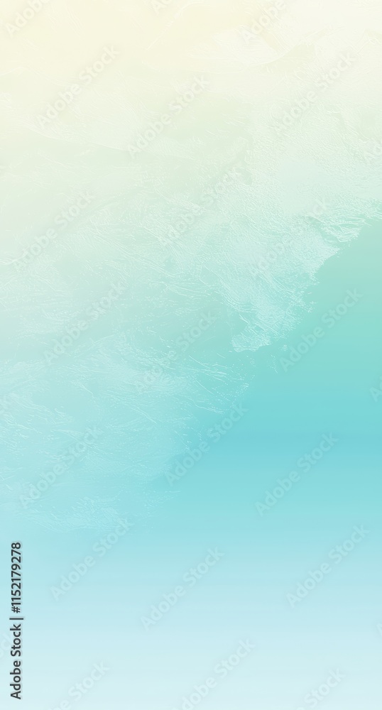 Fototapeta premium Light blue and beige gradient background featuring a subtle brushstrokes texture, creating a soft and elegant design suitable for various creative projects