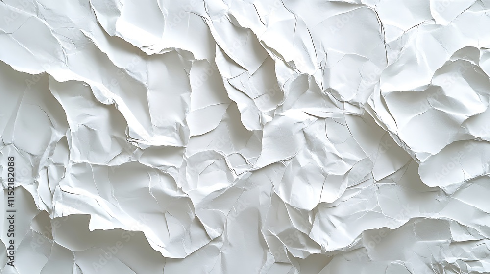 White crumpled paper texture background white color White crumpled paper texture background white color
