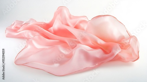 Wallpaper Mural Soft Flowing Elegant Pink Silk Fabric Textured Romantic Background Torontodigital.ca