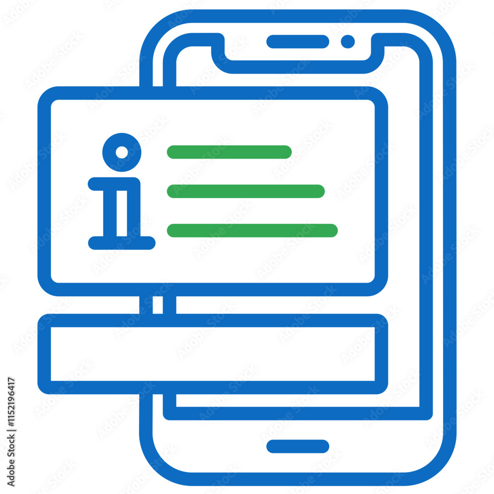 Information vector contact us communication line dual tone icon Information vector contact us communication line dual tone icon