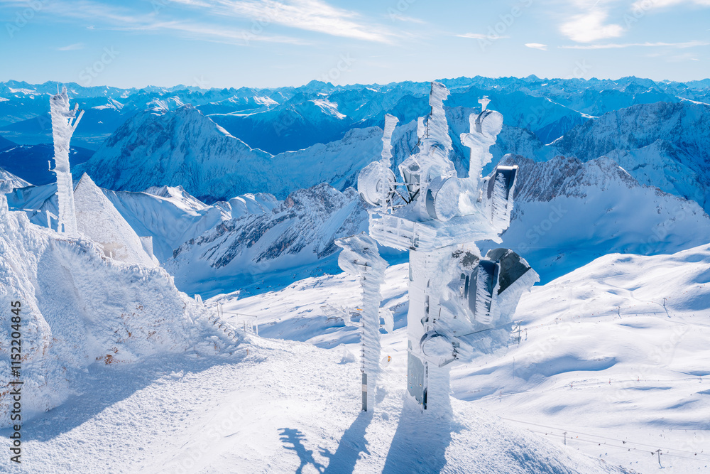 Zugspitze Mountains, Western Alps of Germany