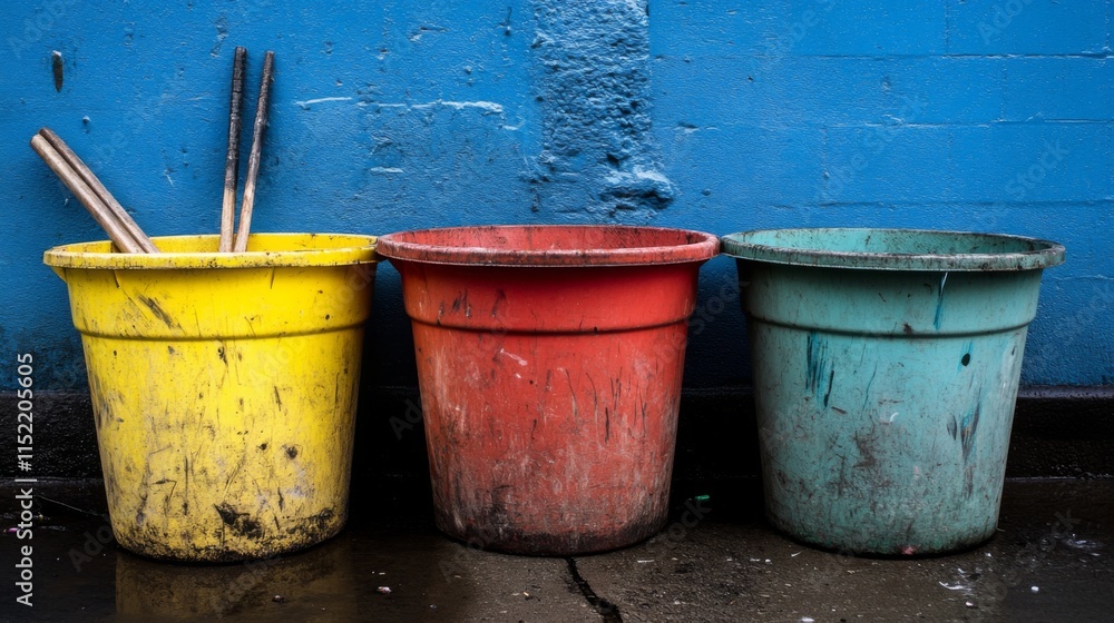 Vibrant Urban Tools in High Contrast Colors Vibrant Urban Tools in High Contrast Colors