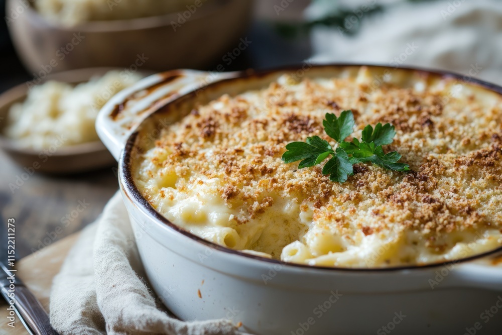 Creamy Macaroni And Cheese With Breadcrumb Topping Creamy Macaroni And Cheese With Breadcrumb Topping
