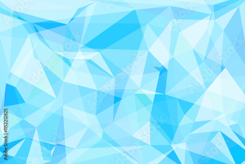 modern artistic colorful low polygonal triangle banner background wallpaper