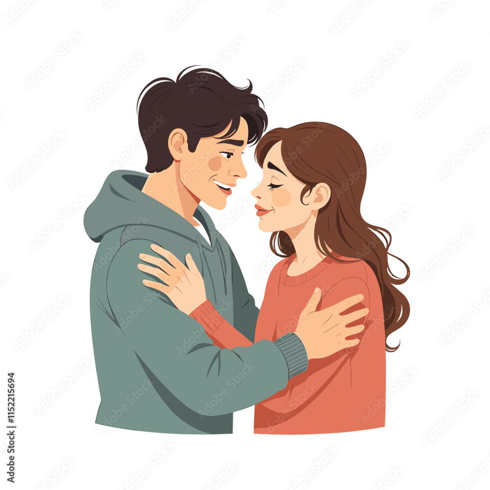 People and Emotions Concept Vector Illustration People and Emotions Concept Vector Illustration