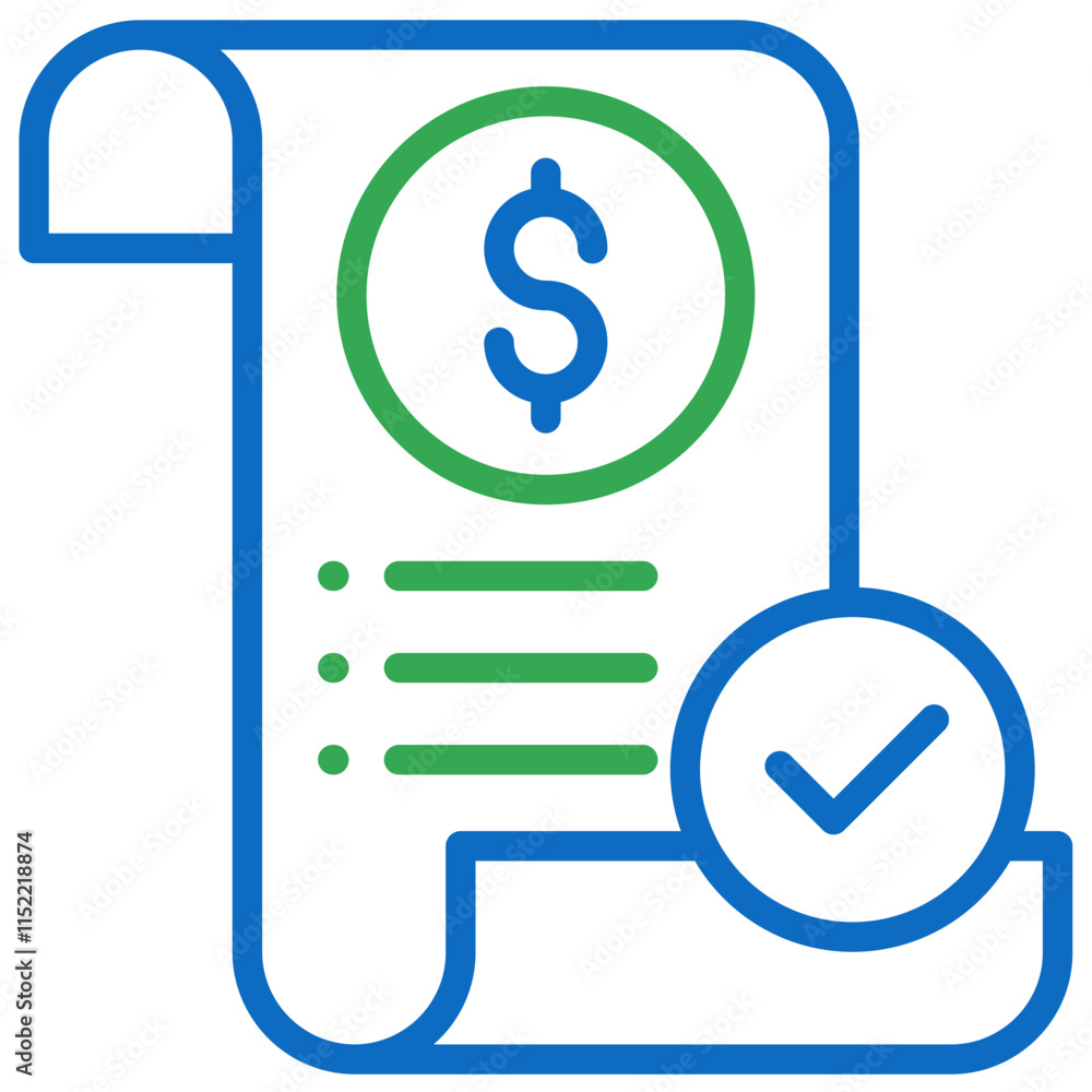 Payment Success vector contact us communication line dual tone icon Payment Success vector contact us communication line dual tone icon
