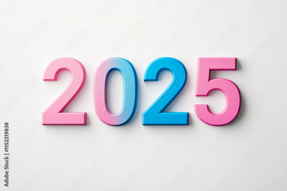 Vibrant 2025 Design: A Bold New Year Graphic Vibrant 2025 Design: A Bold New Year Graphic