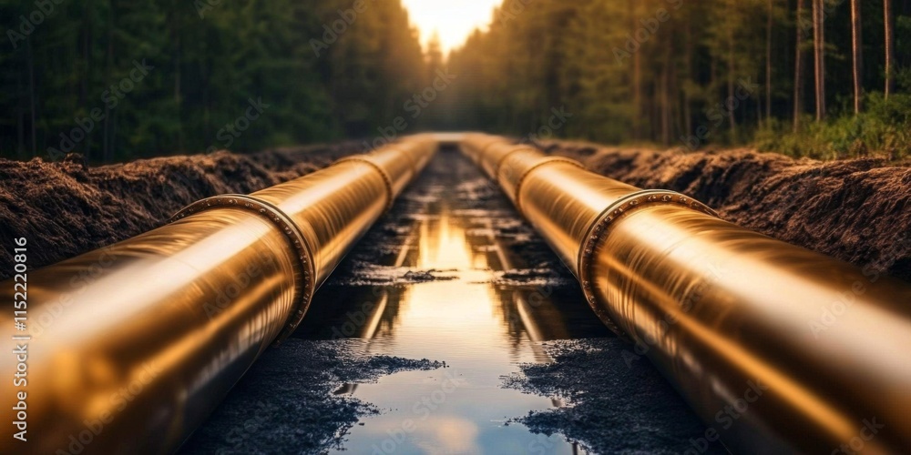 Transporting CO2 via Industrial Pipelines for Underground Storage