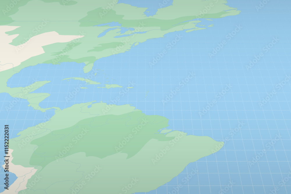 Saint Kitts and Nevis highlighted on a detailed map, geographic location of Saint Kitts and Nevis. Saint Kitts and Nevis highlighted on a detailed map, geographic location of Saint Kitts and Nevis.